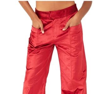 NWT Walk With You Velvet Trousers